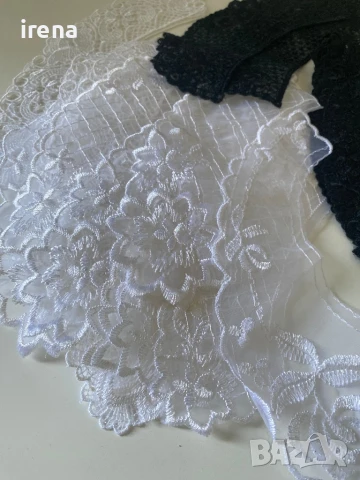 Дантелени яки за пришиване