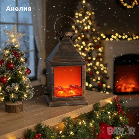 юLed кавина фенер с ефект на тлеещи въглени, снимка 5 - Декорация за дома - 52657774