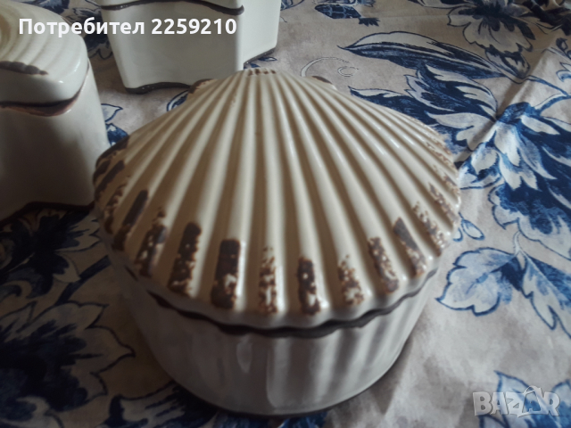 Нова Керамична кутия за бижута ручна изработка