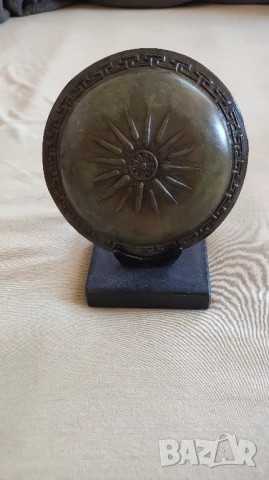 Мини бронзов щит, снимка 2 - Колекции - 50815404