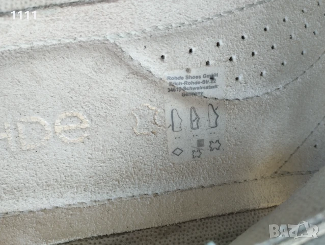 Немски чехли Rohde номер 42., снимка 6 - Чехли - 51344657
