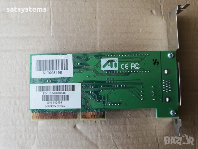 Видео карта ATI 3D Rage Pro Turbo 8MB AGP, снимка 8 - Видеокарти - 33646108