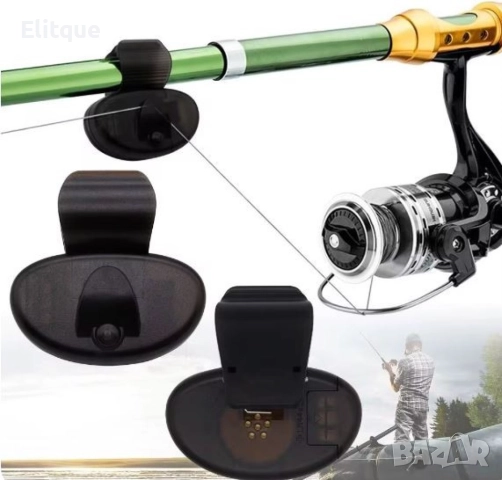 Риболовен сигнализатор за въдица със звук и LED аларма