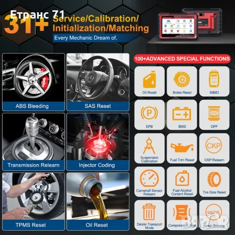 Диагностика launch x431 pro elite , снимка 4 - Аксесоари и консумативи - 49299481