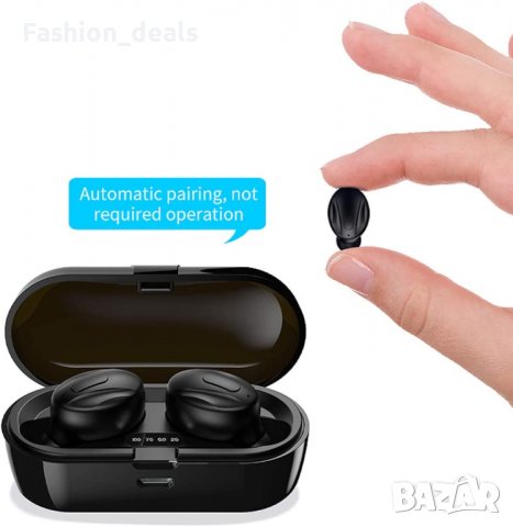 Нови Безжични слушалки Спортни с кутия за зареждане Earbuds за музика, снимка 2 - Bluetooth слушалки - 39939770