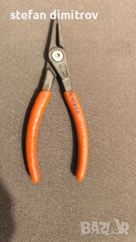KNIPEX 48 11 J1 Зегер клещи, прави 12 - 25 мм, за отвори , снимка 3 - Клещи - 52371341