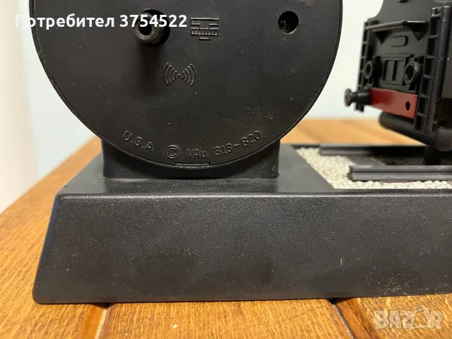 Стар аналогов часовник с влак, снимка 5 - Колекции - 48561272