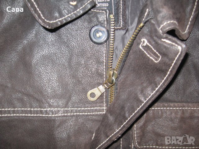 Кожено яке BEST COMPANY  мъжко,С-М, снимка 4 - Якета - 43677131