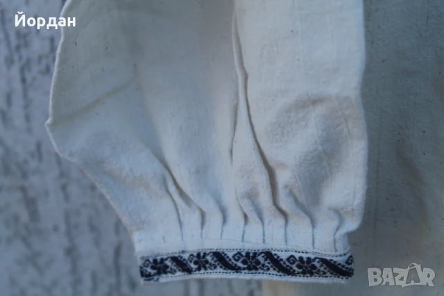 Мъжка риза от народна носия, снимка 10 - Антикварни и старинни предмети - 50576940