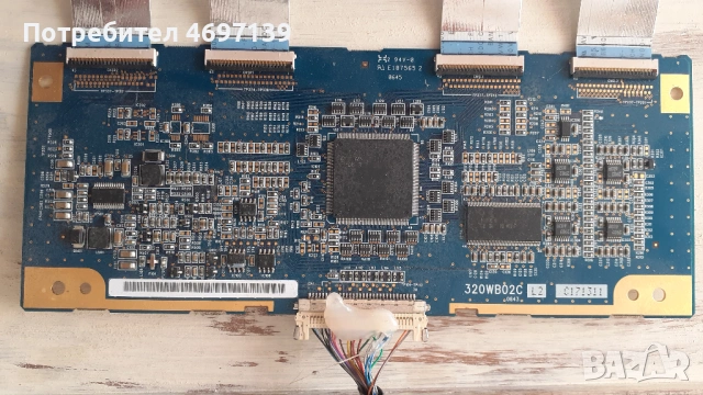 303T-CON BOARD /ТИКОНИ/ ПЛАТКИ ПАНГЮРИЩЕ-1.18/4046NN_MB4C4LV0.1/T370HW02 VE/37T04-COJ/320WB02C , снимка 13 - Части и Платки - 53103415