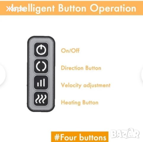 4D Шиацу масажор за врат и цялото тяло(16 Глави-4 Бутона), снимка 9 - Масажори - 43997217