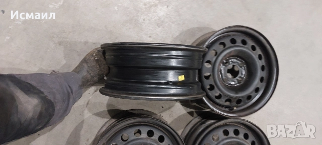 Желязна джанти за Рено 14ц, снимка 4 - Гуми и джанти - 51910846