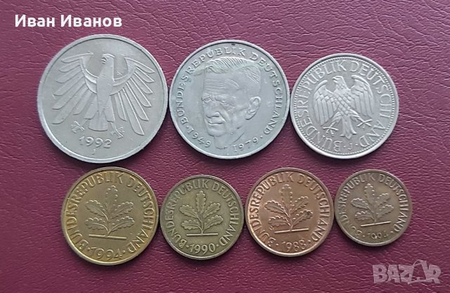 Лот монети ФРГ., снимка 2 - Нумизматика и бонистика - 37192917