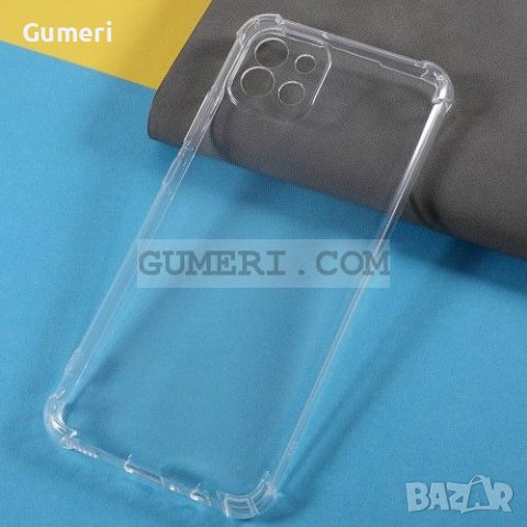 Samsung Galaxy A03 Силиконов Гръб Със Защита За Задната Камера - Прозрачен, снимка 2 - Калъфи, кейсове - 36849623