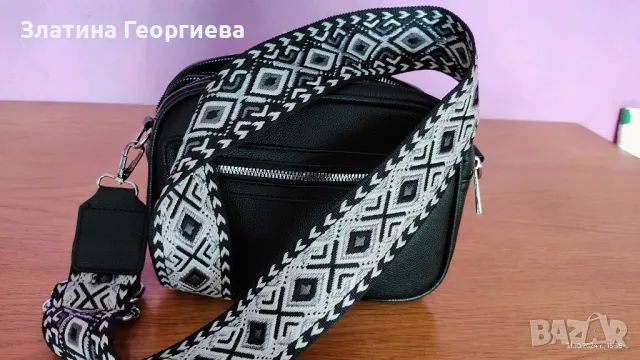 Дамска кожена чанта , снимка 3 - Чанти - 47789769