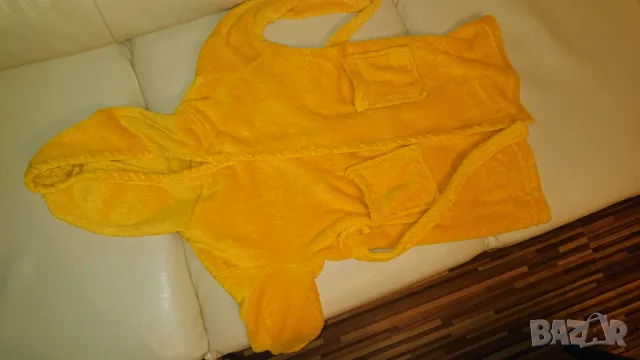 Детски халат за баня с качулка, снимка 2 - Хавлии и халати - 47826909