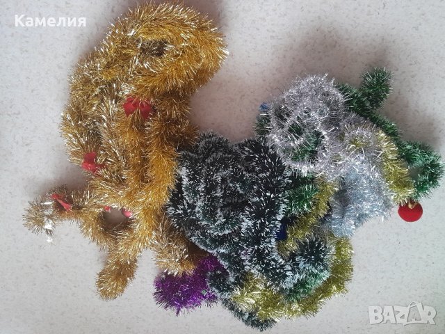 Коледен лот от играчки и гирлянди , снимка 3 - Декорация за дома - 43252308