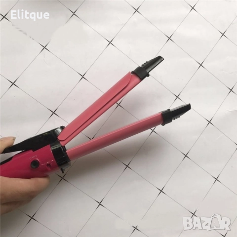 Многофункционална 2 в 1 маша и преса за коса TV821, снимка 4 - Преси за коса - 52864192