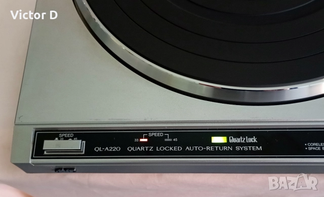 JVC QL-A220 - Грамофон Direct Drive Quartz , снимка 6 - Грамофони - 52627328