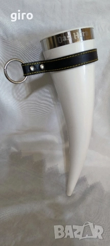 Викингска чаша рог на Das Horn 700мл., снимка 2 - Чаши - 52535587