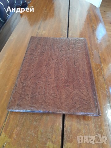 Стара кожена папка #17, снимка 3 - Други ценни предмети - 42991895