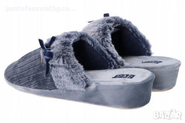 Дамски ортопедични чехли American club син 36/41, снимка 3 - Пантофи - 42944175