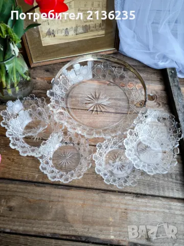 Сервиз кристал и сребро, снимка 11 - Сервизи - 49902376