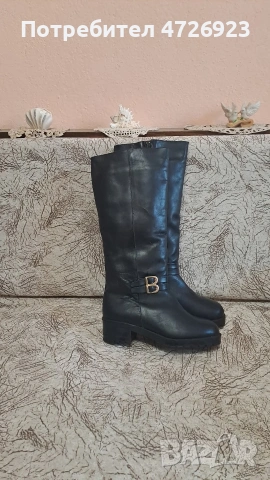 дамски ботуши естествена кожа 