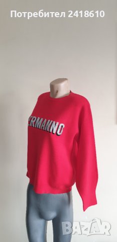 Ermanno Scervino Knit Womens Size 40/M НОВО! ОРИГИНАЛ! Пуловер Блуза!, снимка 4 - Пуловери - 43777977
