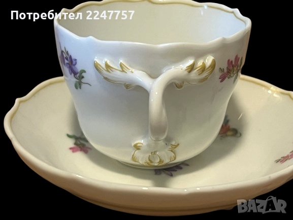 Двоен сет порцелан Meissen, снимка 3 - Антикварни и старинни предмети - 51484586