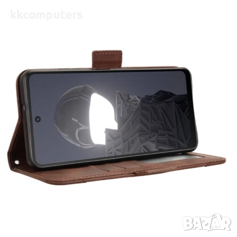 HMD Fusion 5G Magnetic Wallet Кожен Калъф и Протектор, снимка 7 - Калъфи, кейсове - 52726074