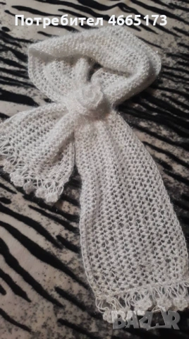 Бял Шал , снимка 3 - Шалове - 53025116