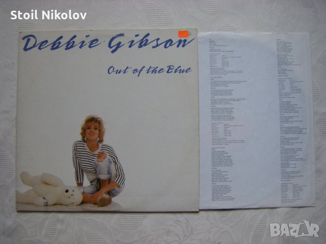 Debbie Gibson - Out Of The Blue, Atlantic ‎– 81780-1,Club Edition - Аудиофилска преса !!!, снимка 2 - Грамофонни плочи - 35460522