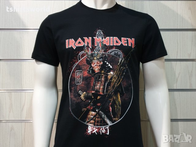Нова мъжка тениска на музикалната група IRON MAIDEN - Senjutsu Samurai Eddie Snake Death  , снимка 9 - Тениски - 35622768