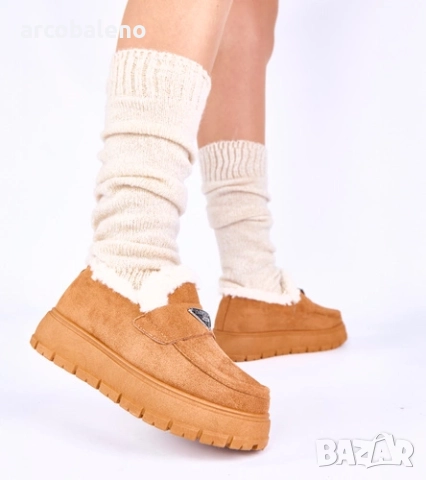 Дамски мокасини на платформа с подплата от Kirby, 5цвята , снимка 14 - Дамски ежедневни обувки - 52862344