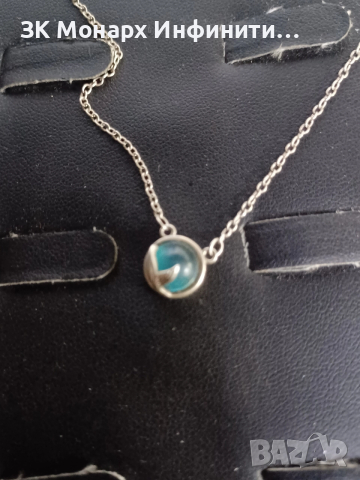 Сребърно Колие , снимка 3 - Колиета, медальони, синджири - 52684707