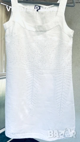 Прекрасна нова бяла рокля TARA COLLECTION , снимка 13 - Рокли - 51025336