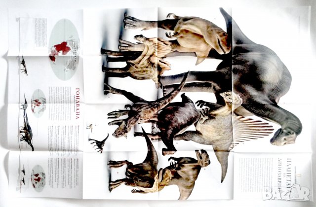 плакат на нешънъл джиографик National Geographic -динозаври, снимка 2 - Други - 40065925