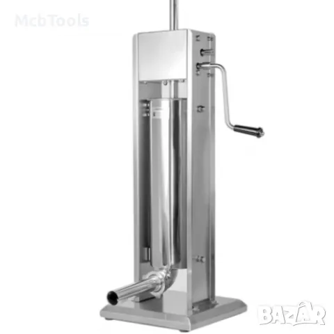 Професионална пълначка за месо от неръждаема стомана 5 литра, снимка 4 - Друго търговско оборудване - 47572921