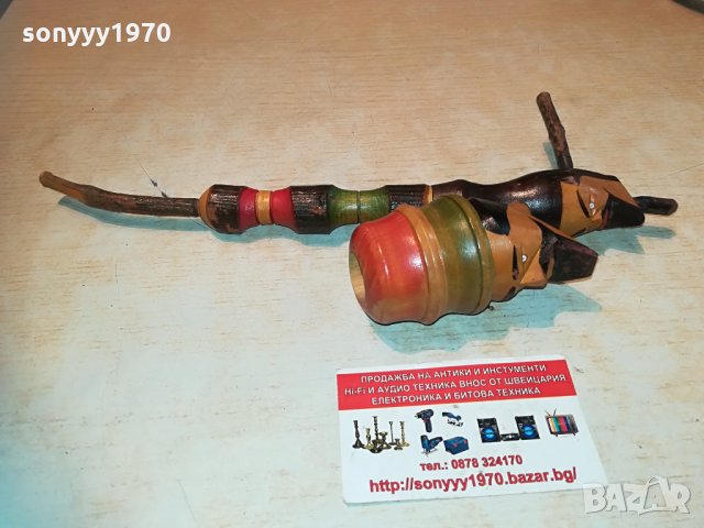 дървена лула-ретро колекция 1904211836, снимка 1 - Антикварни и старинни предмети - 32609435