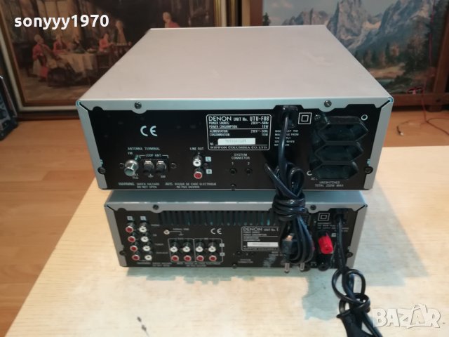 DENON AMPLIFIER+DENON TUNER-SWISS 2812211916, снимка 9 - Ресийвъри, усилватели, смесителни пултове - 35262040