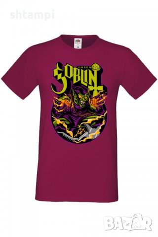 Мъжка тениска Green Goblin,Изненада,Повод,Подарък,Празник, снимка 8 - Тениски - 37655212