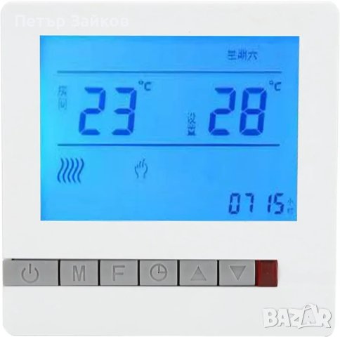 термостат, панел за контрол на температурата на подово отопление, снимка 5 - Друга електроника - 43111905