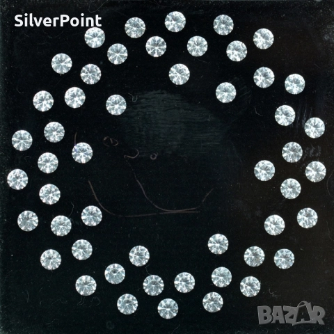 Топази бели калибрирани 