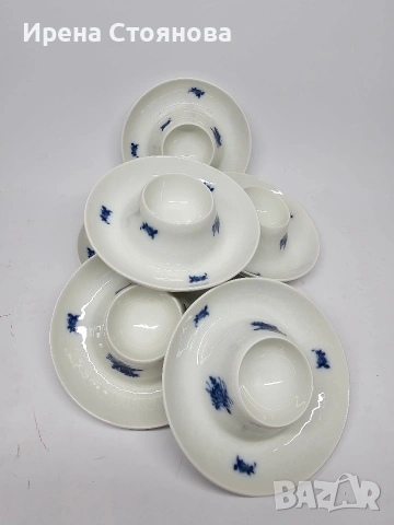 Rosenthal - Romance Rhapsody по дизайн на Bjorn Wiinblad 1961г. 6 броя коктиери