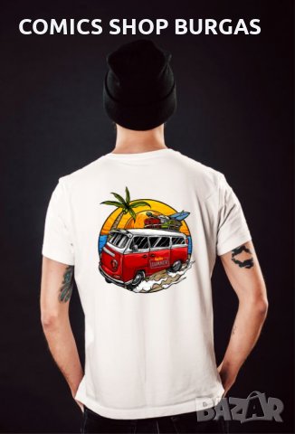 Мъжки Тениски MadColors - Бяла колекция (сублимационен печат)., снимка 2 - Тениски - 32622167