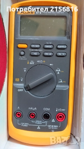 Fluke 87 V Industrial True RMS нов в кутия, снимка 3 - Други инструменти - 50342999