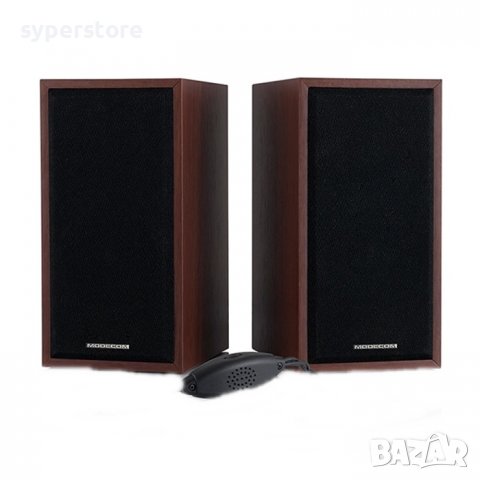 Тонколони USB Modecom MC-SF05 MDF Brown, 5W SS300816