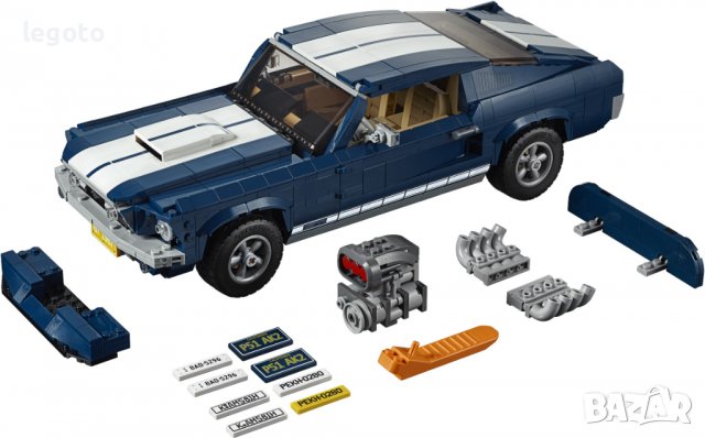 НОВО ЛЕГО 10265 Криейтър Експерт - Форд Мустанг LEGO 10265 Creator Expert - Ford Mustang 10265, снимка 6 - Конструктори - 37161381