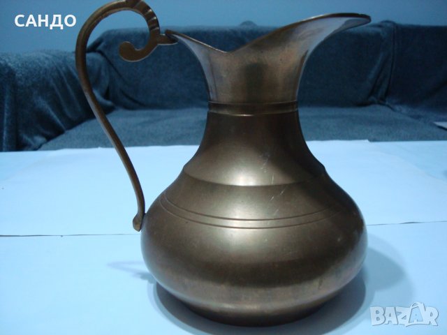 Вентидж изящни бронзови кани и ваза - Франция и Белгия, снимка 2 - Вази - 39021160